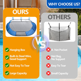Adnee 60x30x24 inch unfolded size offers ample storage space