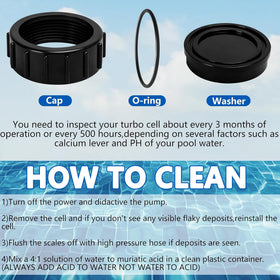 Adnee IC40 acid washing kit supports smooth operation of salt chlorinators.