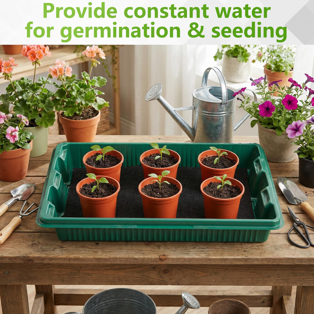 Adnee capillary mat cut to size fits any tray or pot