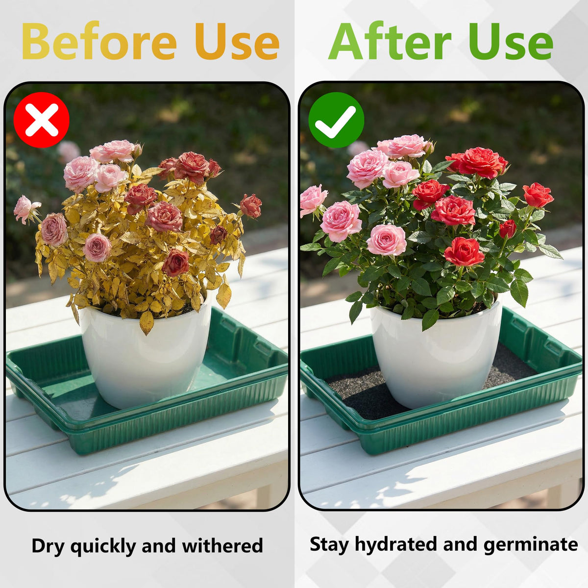 Adnee capillary mat for hydroponics provides consistent bottom moisture delivery