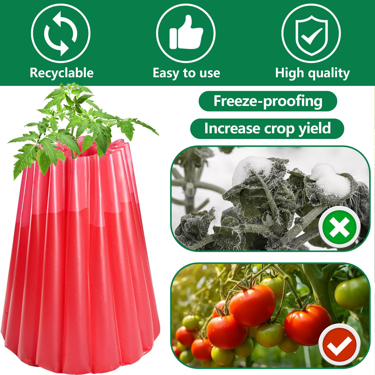 Adnee 10-pack water-filled protectors are reusable and durable for cold seasons.