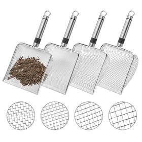 Adnee garden sifter with 2mm mesh for fine soil and debris removal.