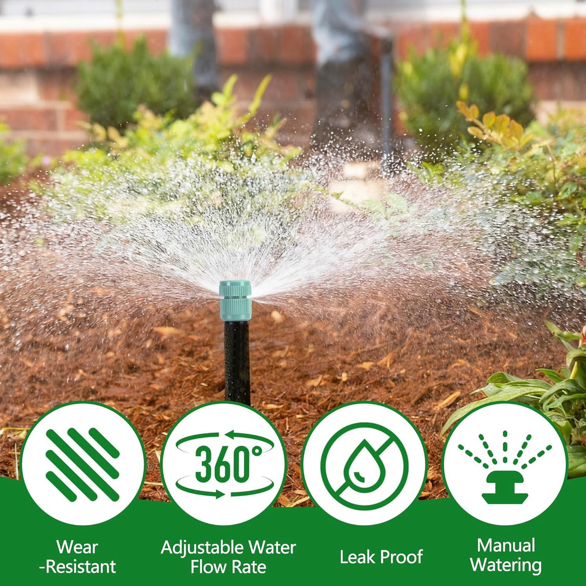 Adnee garden irrigation solution blends into landscape while saving water