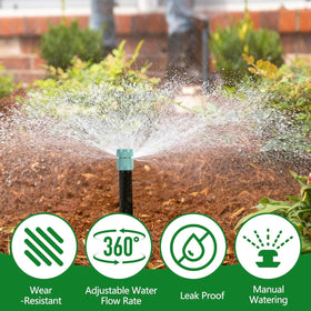 Adnee garden irrigation solution blends into landscape while saving water