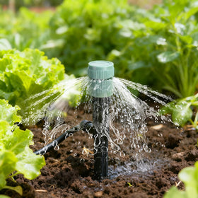 Adnee green shrub head bubbler with built-in filter screen for clean water