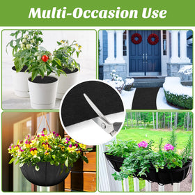 Adnee liner used indoors and outdoors supports clean, tidy plant displays.