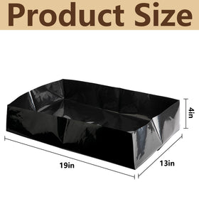 Adnee 66-quart monotub liner blocks light for even growth.