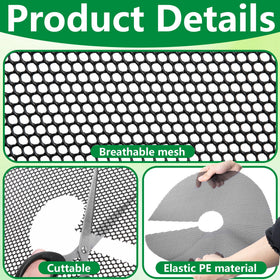 Adnee PE material plant protector is lightweight and durable for indoor/outdoor use
