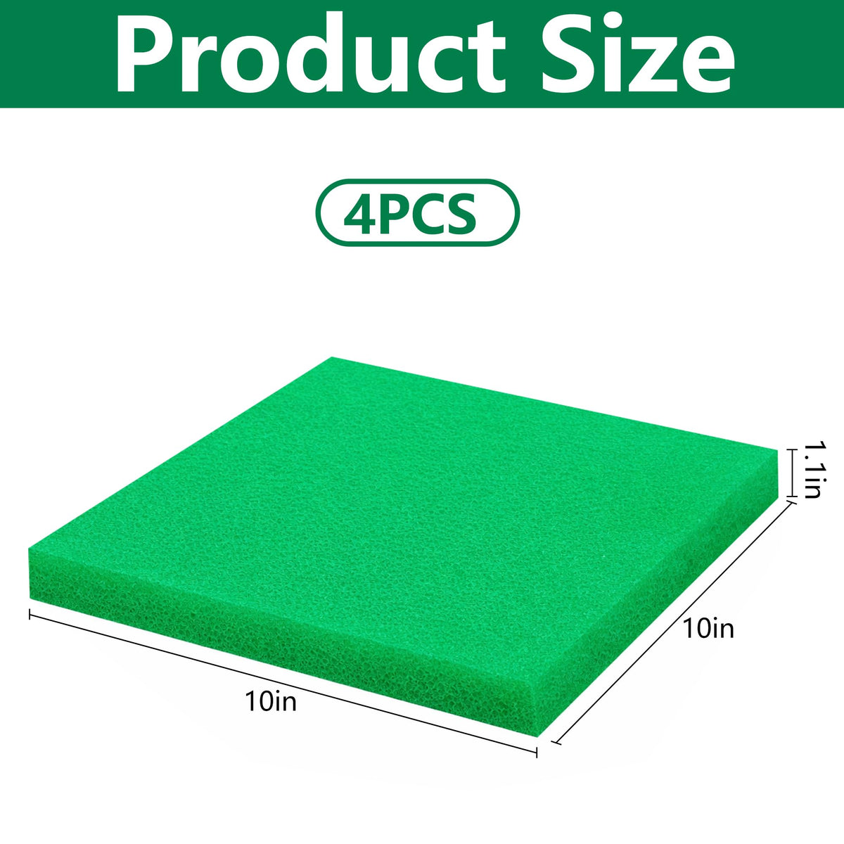 Adnee planter drainage material green enhances soil drainage and reduces pot weight.