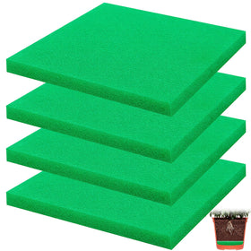 Adnee planter filler pad, 12x12 inch green, lightweight for easy pot handling.