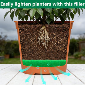 Adnee filler material is fade-resistant and eco-friendly for outdoors.