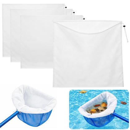 Adnee pool fine mesh net bag captures tiny debris for cleaner water