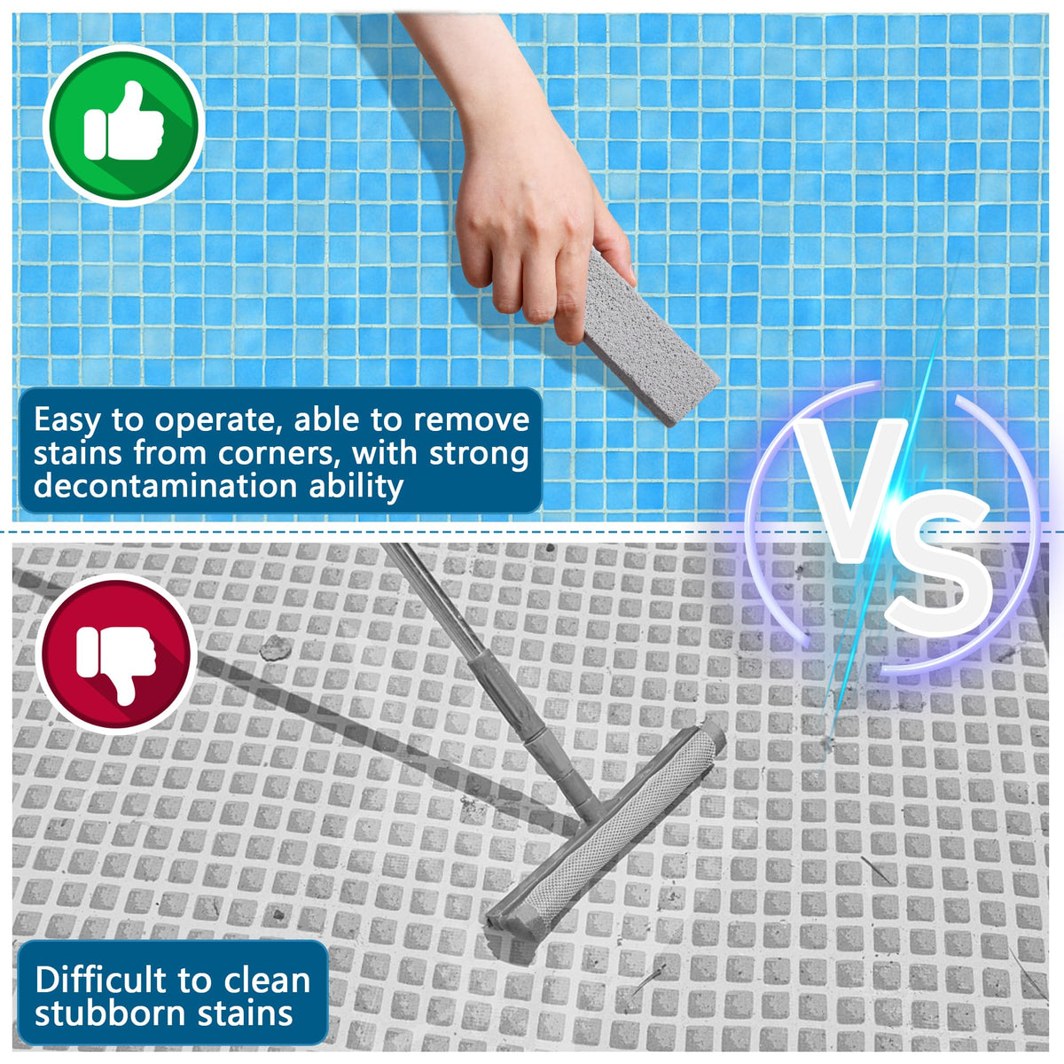 Adnee pumice sticks suitable for kitchen and barbecue cleaning