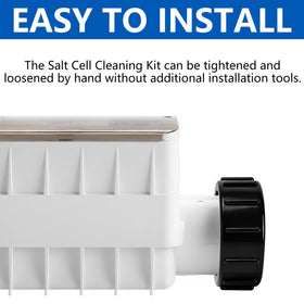 Adnee salt chlorinator acid washing kit supports easy maintenance routines.