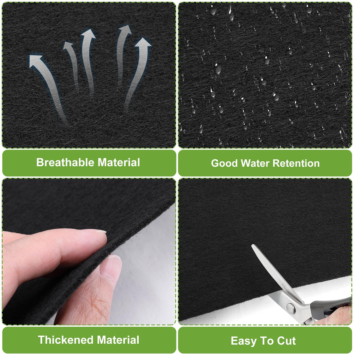 Adnee textured non-woven fabric close-up highlights breathable moisture-friendly material.