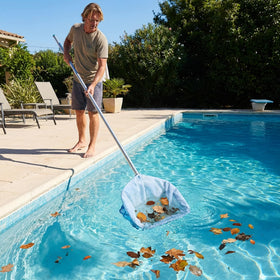 Adnee mesh bag used across pools for versatile cleaning