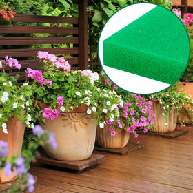 Adnee water-permeable filler supports healthy roots and easy cleaning.