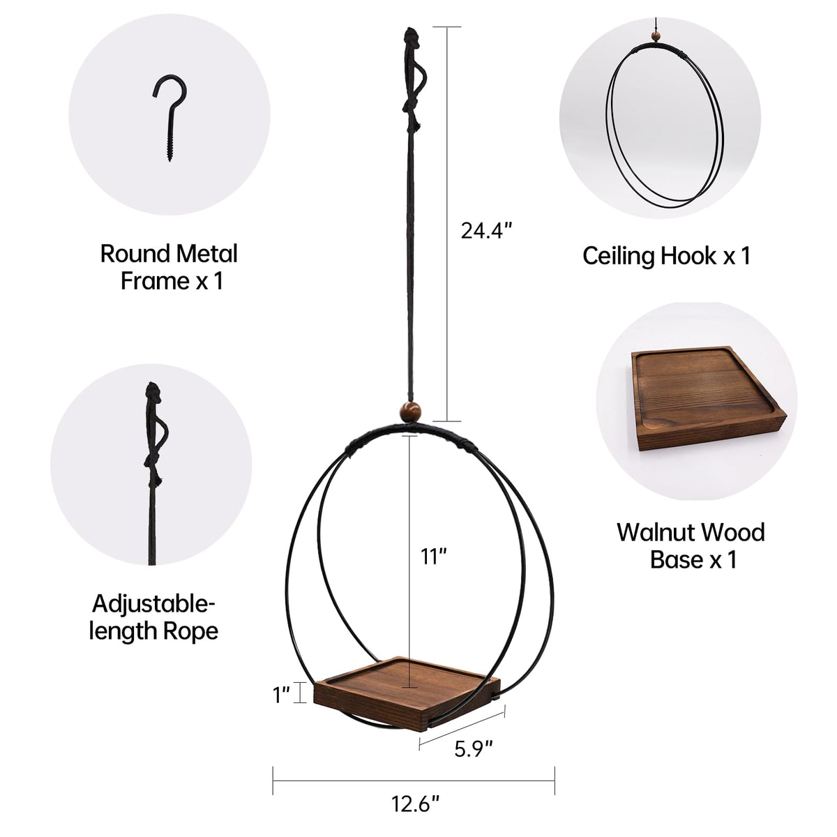 Adnkwolivt indoor window setup ideal for sunlit plant displays.