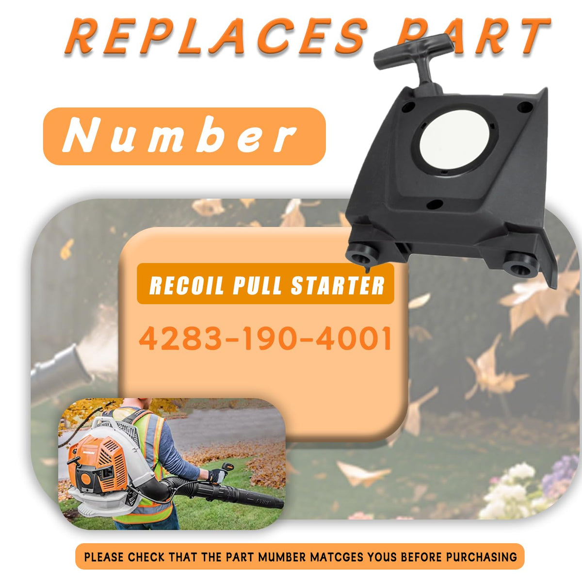 Adorih direct-fit assembly boosts quick starts and easy maintenance.