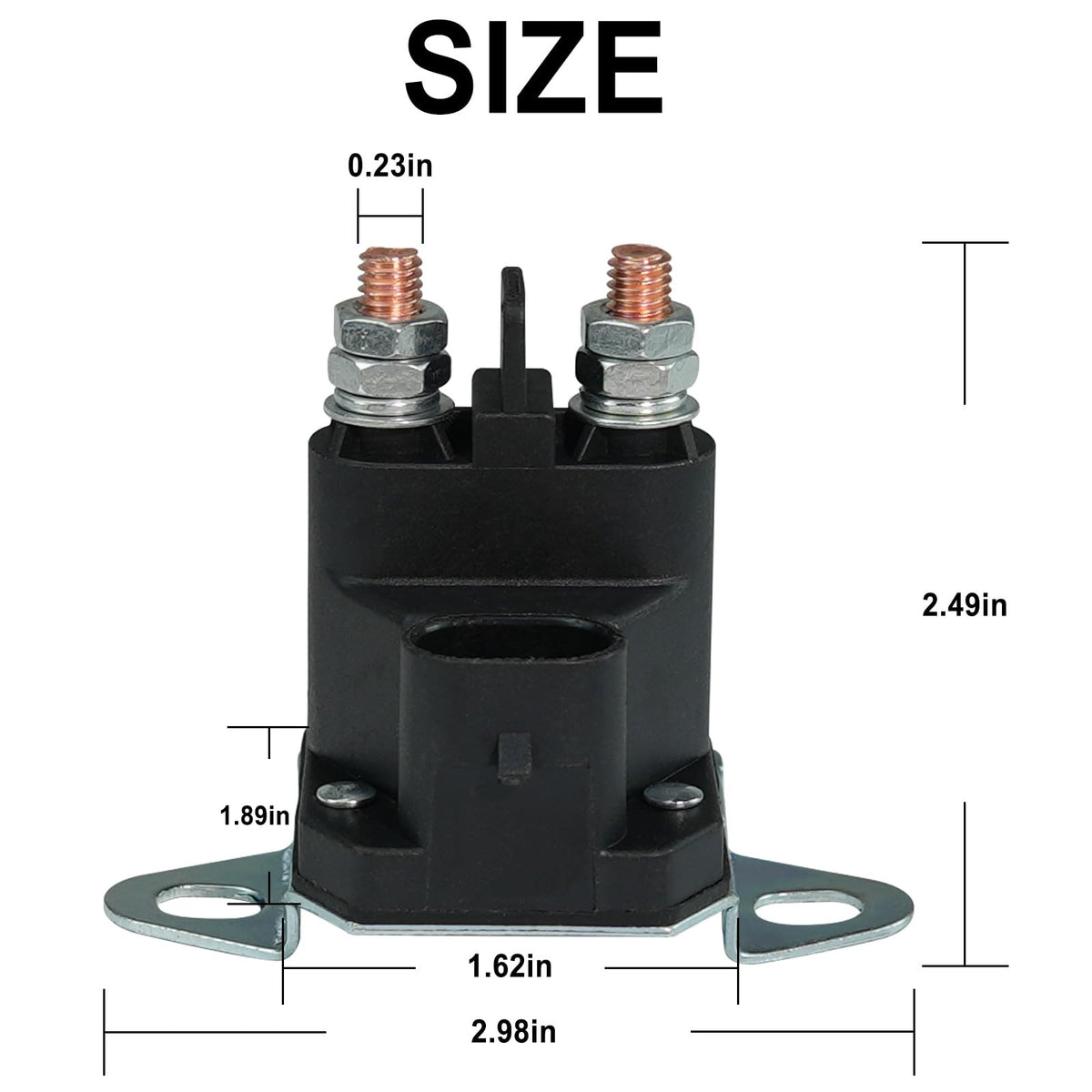 Adorish Briggs & Stratton Ikon-XL solenoid supports easy replacement.