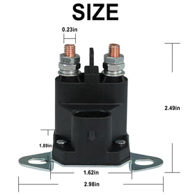 Adorish Briggs & Stratton Ikon-XL solenoid supports easy replacement.