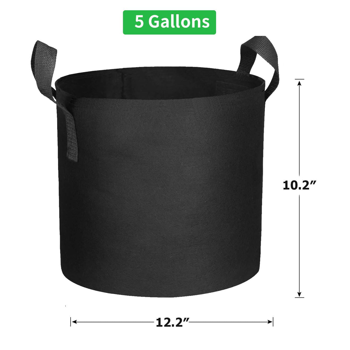 ADORMA heavy-duty aeration fabric highlighting breathable material for healthy roots.