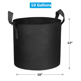 ADORMA premium 300g thickened nonwoven fabric provides durable, breathable planting containers.