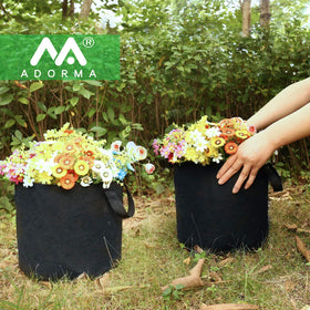 ADORMA reusable grow bags designed for multi-season use and easy storage.