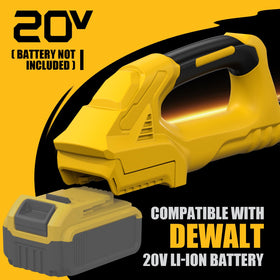 ADOTOCAM compatible with DEWALT 20V battery for flexible power options