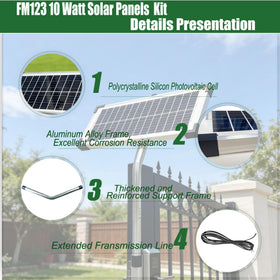 ADSunves FM123 included tools laid out for easy installation.