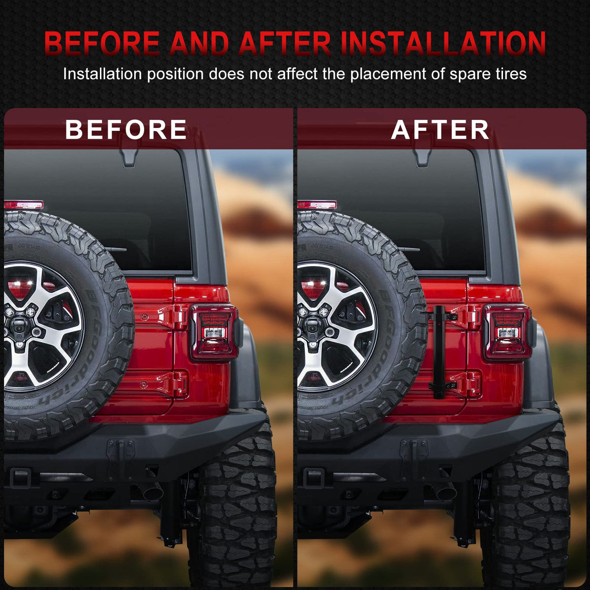 ADTOPI aluminum antenna bracket resists rust for outdoor use.