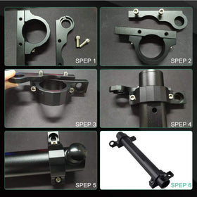 ADTOPI versatile tailgate mounting solution for Jeep models.