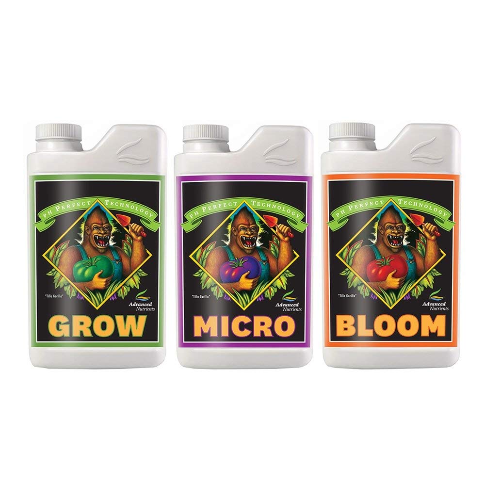 Advanced Nutrients PH Perfect Grow-Micro-Bloom 4L bottle supports balanced nutrient delivery