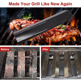 Adviace Brinkmann heat shields dimensions show exact size for perfect fit.
