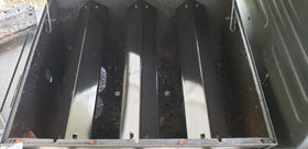 Flavor bars replacement kit maintains grilling flavor and heat balance.