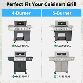 Adviace five-burner burners restore flame for Cuisinart GAS9556AS