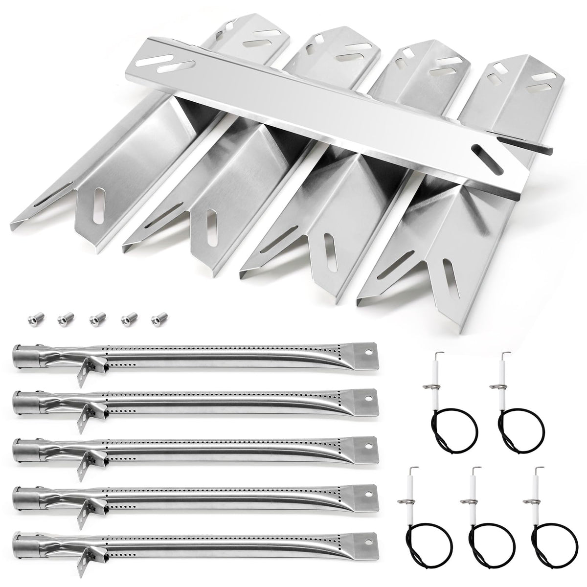 Adviace five-burner heat tents for Cuisinart grill improve heat distribution