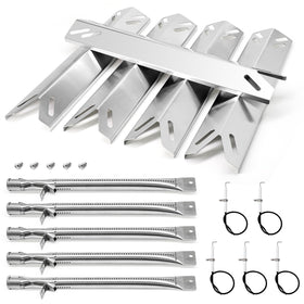 Adviace five-burner heat tents for Cuisinart grill improve heat distribution