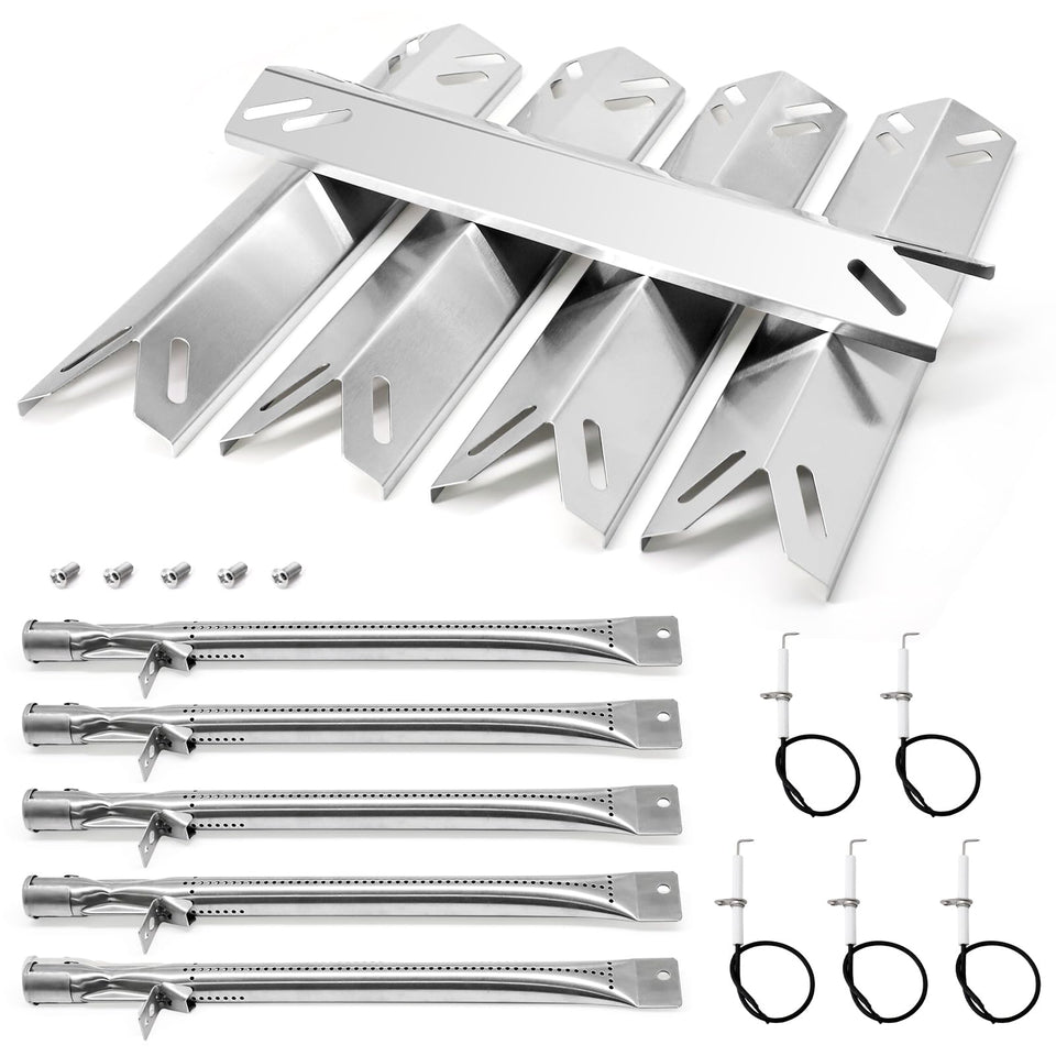 Adviace five-burner heat tents for Cuisinart grill improve heat distribution