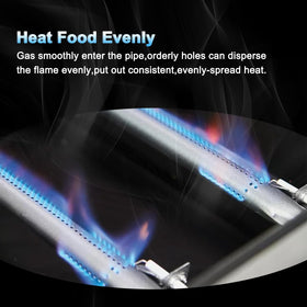 Adviace four-burner igniters for easy ignition