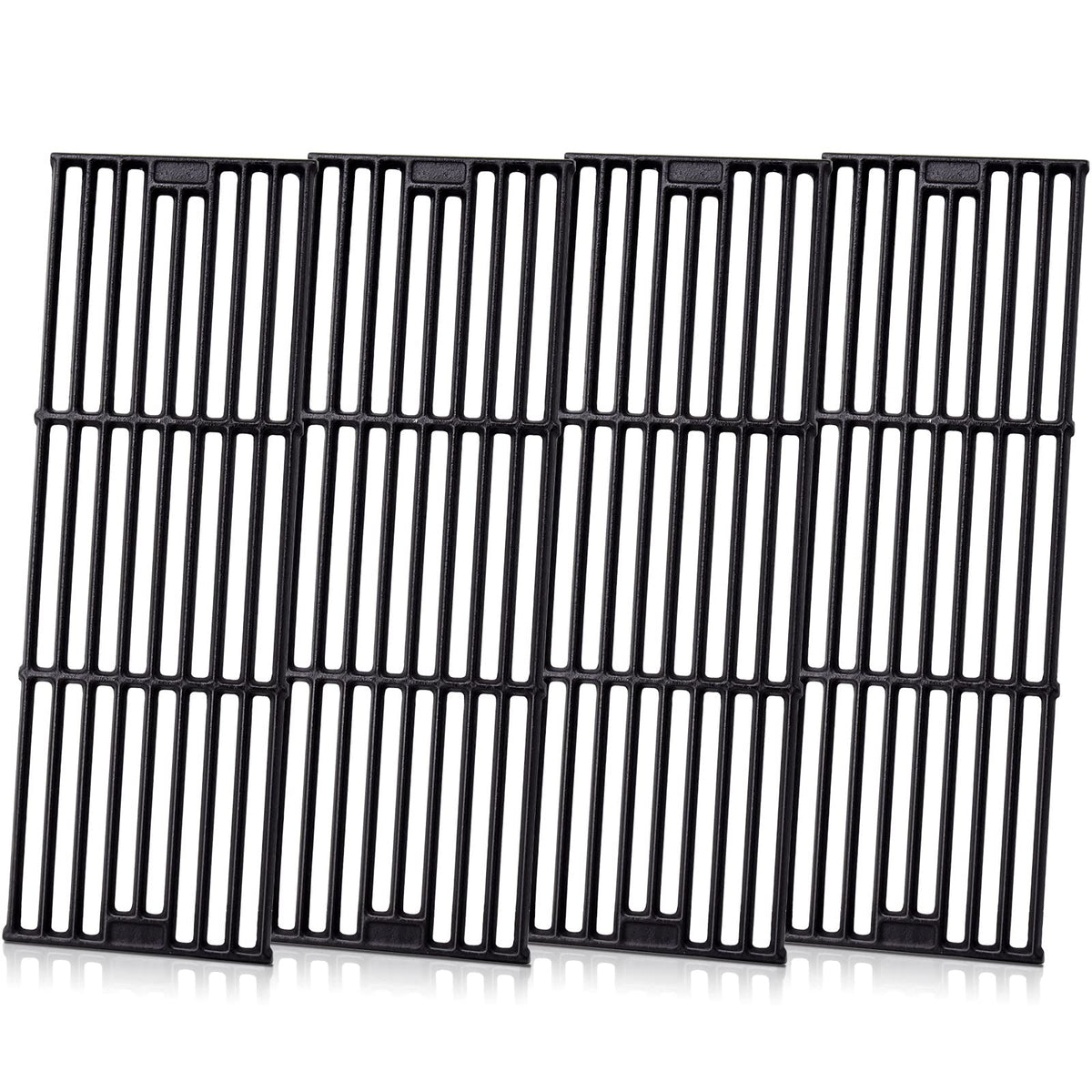 Adviace grill grates for Char-Griller 5050 with 19-3-4 inch cast iron for even searing