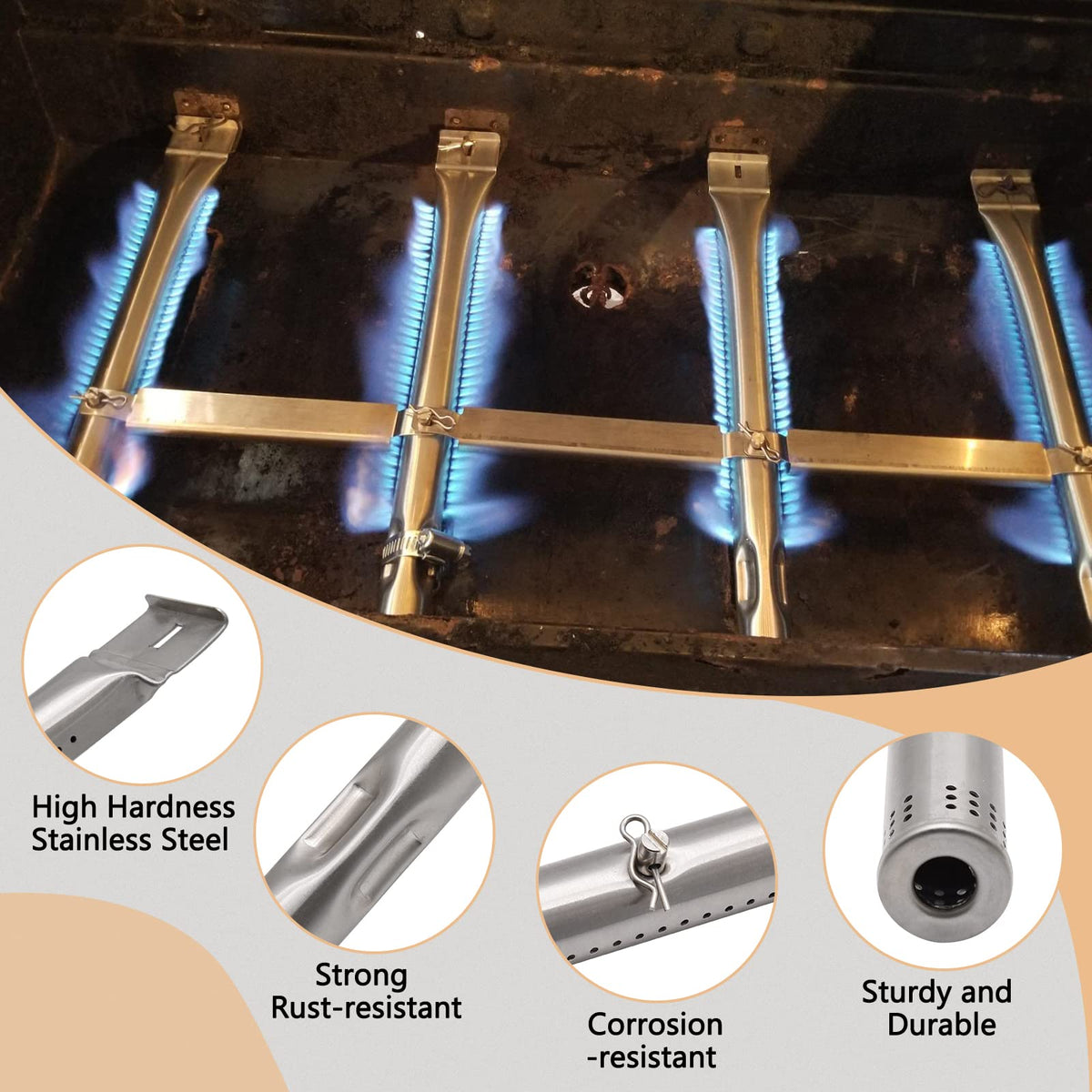 Adviace grill parts kit easy install speeds up repairs