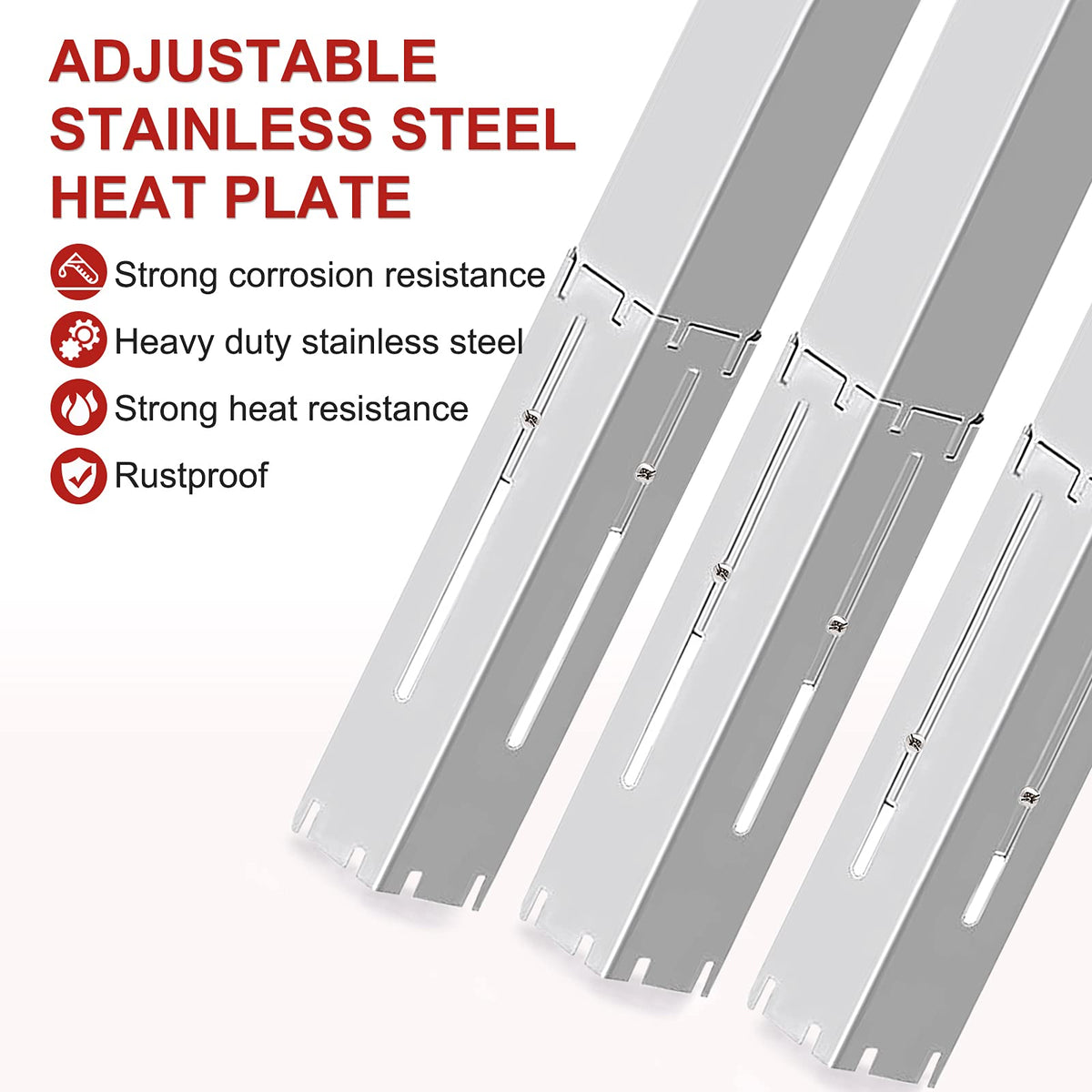 Adviace heat tent with enamel finish cleans easily after oily grilling sessions.