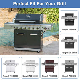 Adviace Nexgrill 6-burner grill grates improve sear quality and even cooking