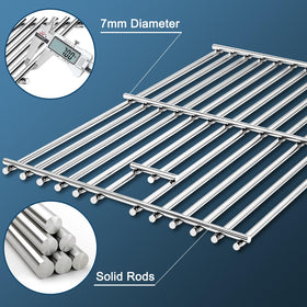 Adviace Nexgrill 720-0882A total 4 cast iron grates for Nexgrill use