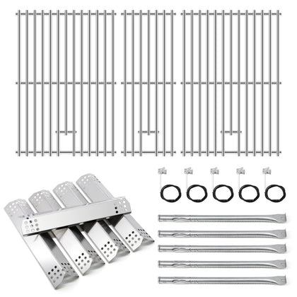 Adviace Nexgrill 720-0882A heat plates in stainless steel for durable heat distribution