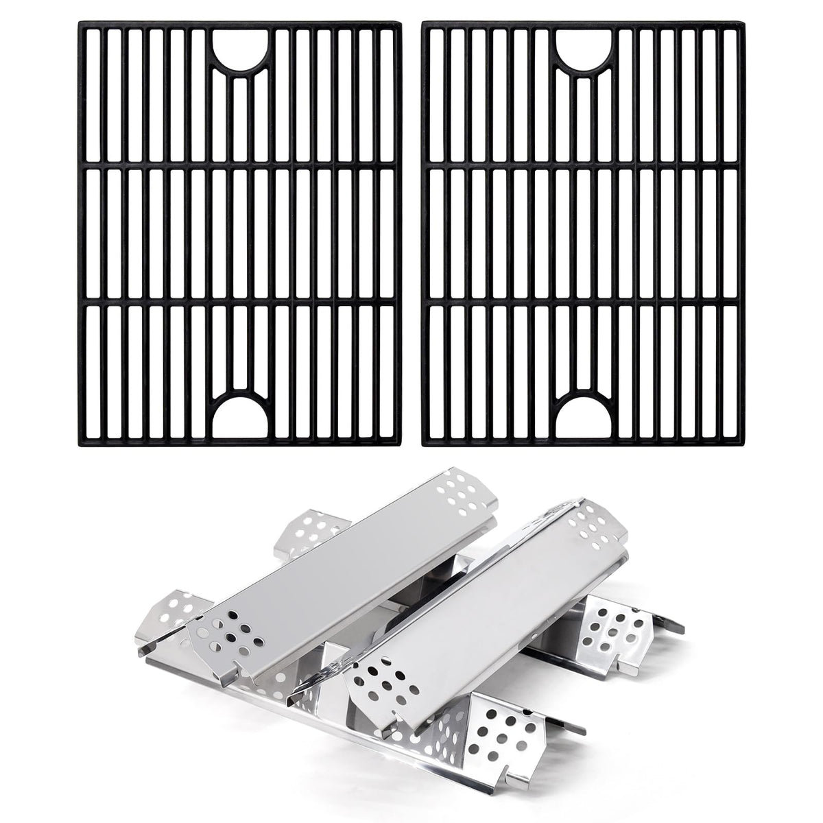 Adviace Nexgrill heat plates in stainless steel for durable replacement and easy installation