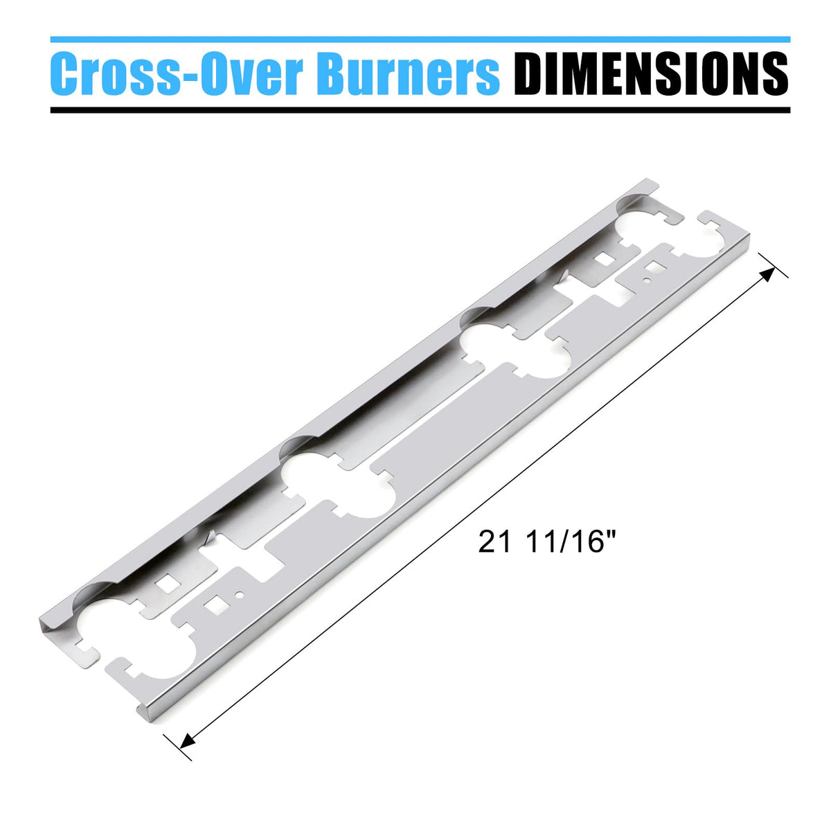 Adviace Regal 490 crossover tube for Broil King, easy fit.