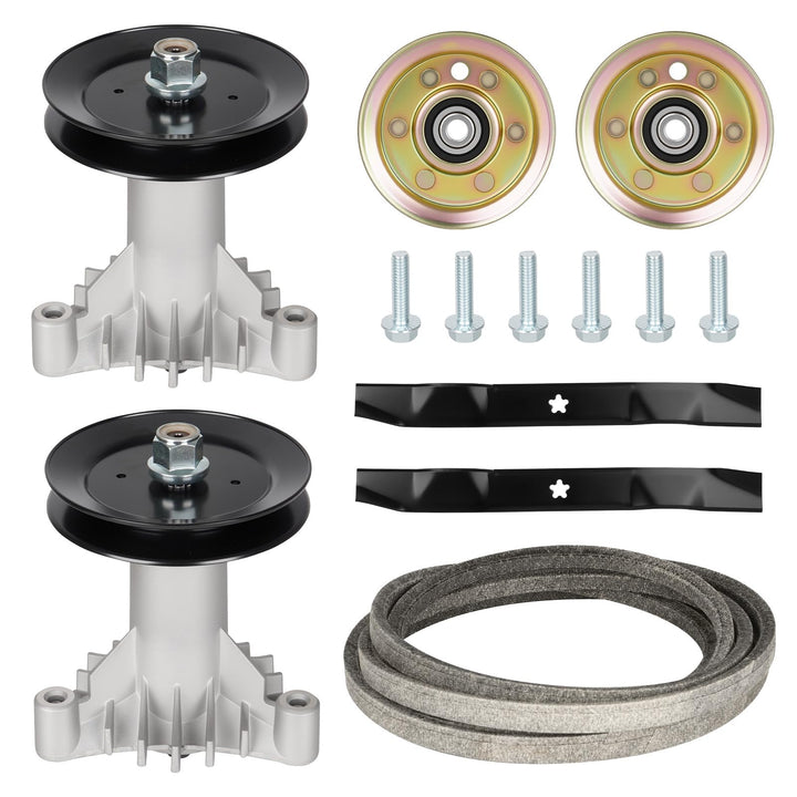 Aeagle 130794 spindles set for reliable 3-bolt deck compatibility