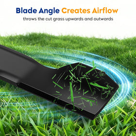 Aeagle 138971 2-in-1 blade for discharging and bagging.